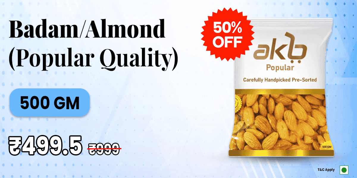badam almond 500 gm popular quality