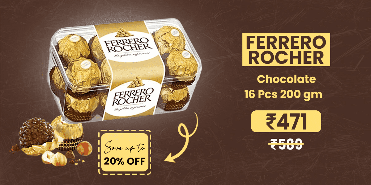 ferrero rocher chocolate 16 pcs 200 gm