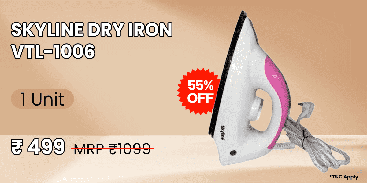 skyline dry iron vtl 1006 1 unit