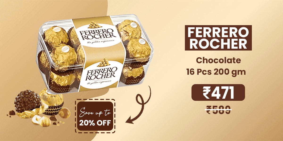 ferrero rocher chocolate 16 pcs 200 gm