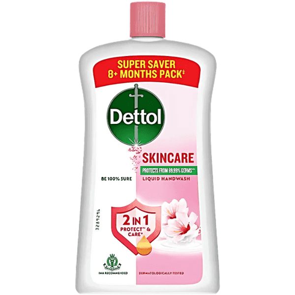 dettol skincare liquid handwash 875 ml