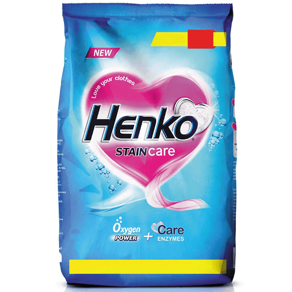henko stain care detergent powder 1 kg