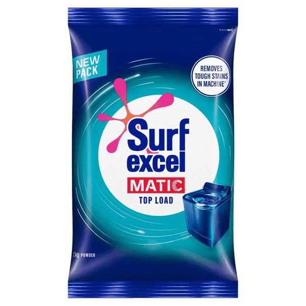 surf excel matic top load detergent powder 2 kg