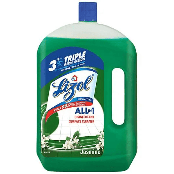 lizol jasmine disinfectant surface cleaner 2 ltr