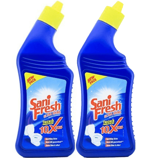 sani fresh ultra shine toilet cleaner 500 ml (combo pack)