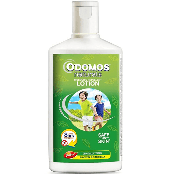 odomos naturals mosquito repellent lotion 120 ml