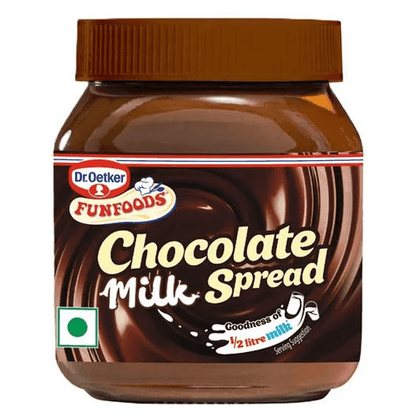 funfoods chocolate milk spread 450 gm