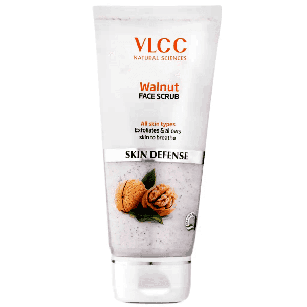 vlcc walnut face scrub 80 gm