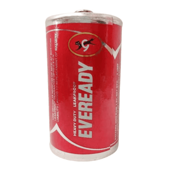 eveready heavy duty leakproof 1050 r20p 1.5v battery cell 1 pc