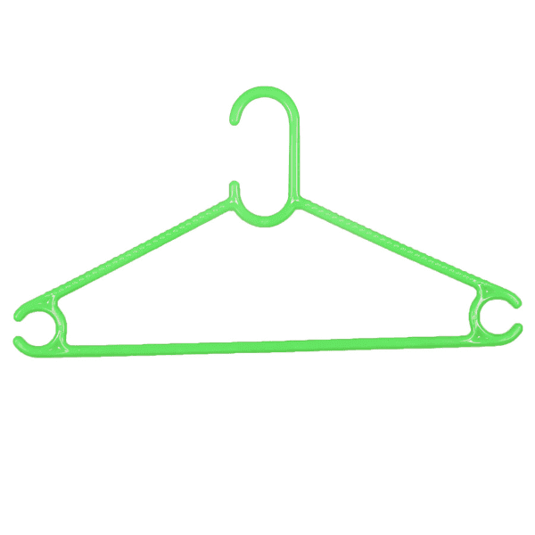 plastic cloth hanger 6 pcs 