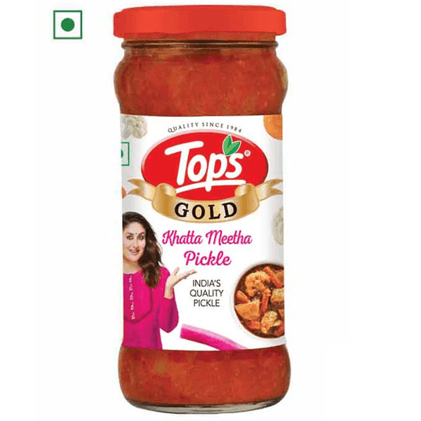 tops gold khatta meetha pickle 400 gm