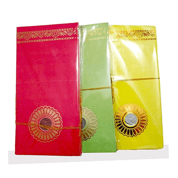 shagun lifafa with coin 10 pcs 1 packet 