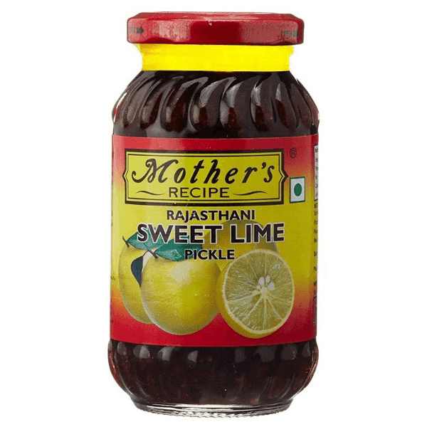 mother's recipe rajasthani sweet lime pickle 500 gm