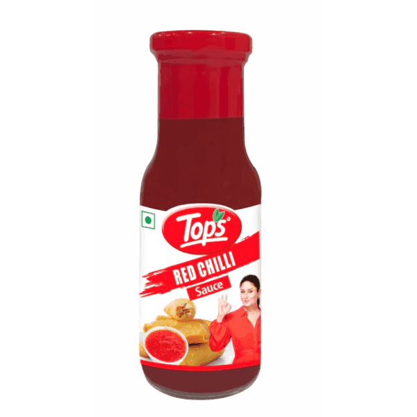 tops premium red chilli sauce 200 gm