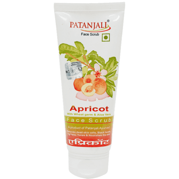 patanjali apricot face scrub 60 gm