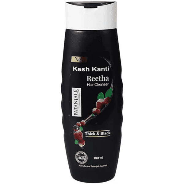 patanjali kesh kanti reetha hair cleanser 180 ml