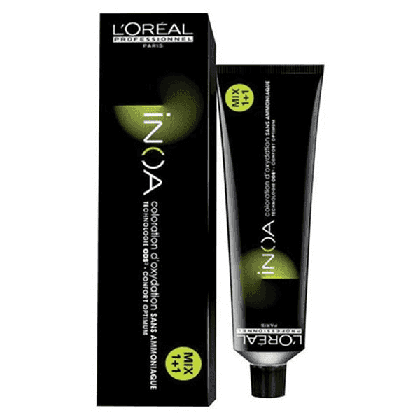 l'oreal professionnel inoa no.4 brown hair color 60 gm