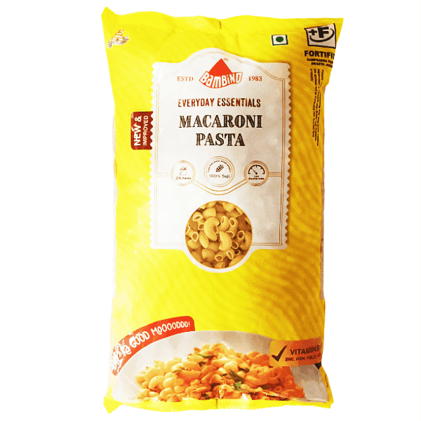 bambino macaroni pasta 800 gm