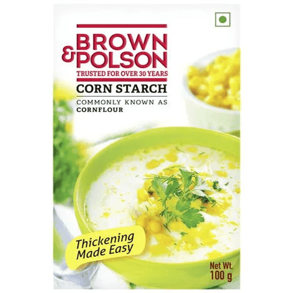 brown & polson corn starch 100 gm
