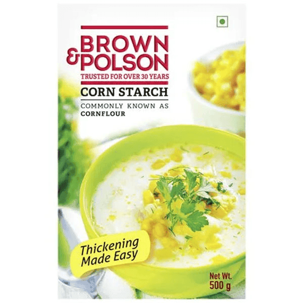 brown & polson corn starch 500 gm