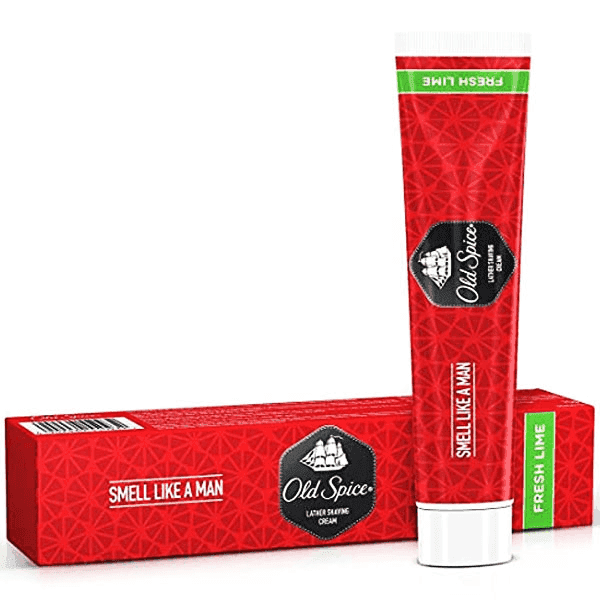 old spice fresh lime lather shaving cream 70 gm