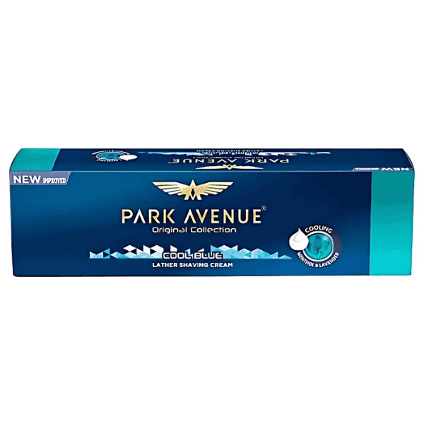 park avenue cool blue lather shaving cream 84 gm