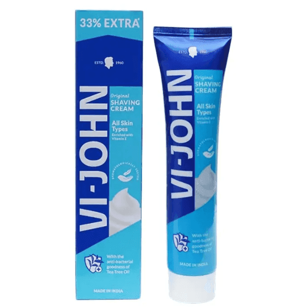 vi-john original shaving cream for all skin types 124 gm