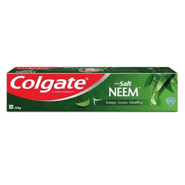 colgate active salt neem tooth paste 200 gm