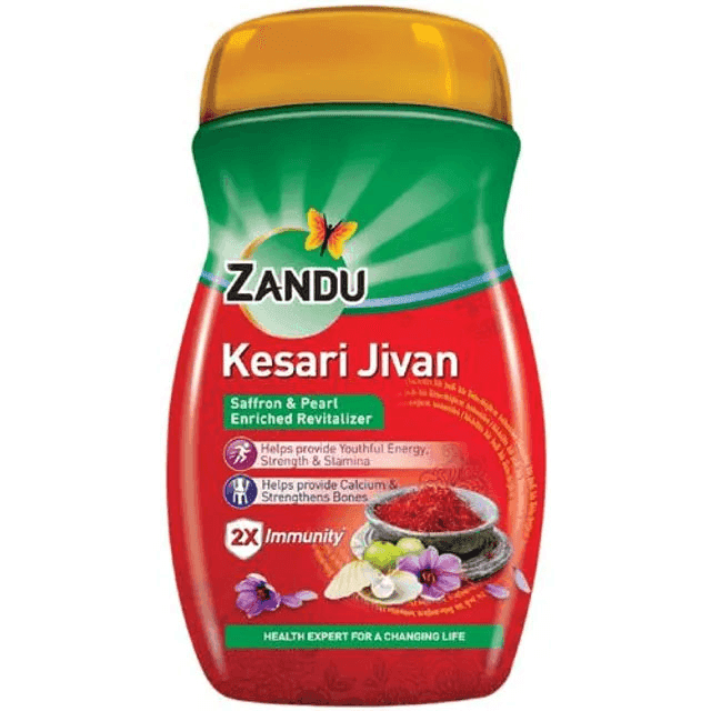 zandu kesri jivan 900 gm