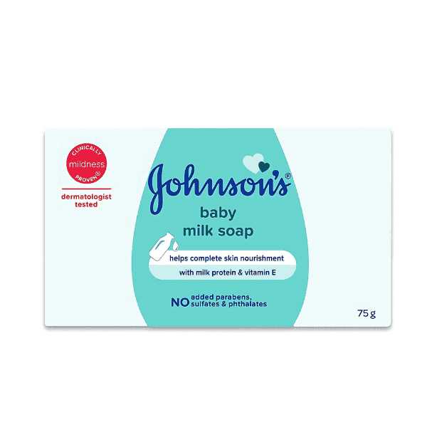 johnson's baby milk soap 75 gm