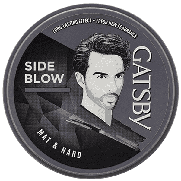 gatsby side blow mat & hard hair styling wax 75 gm