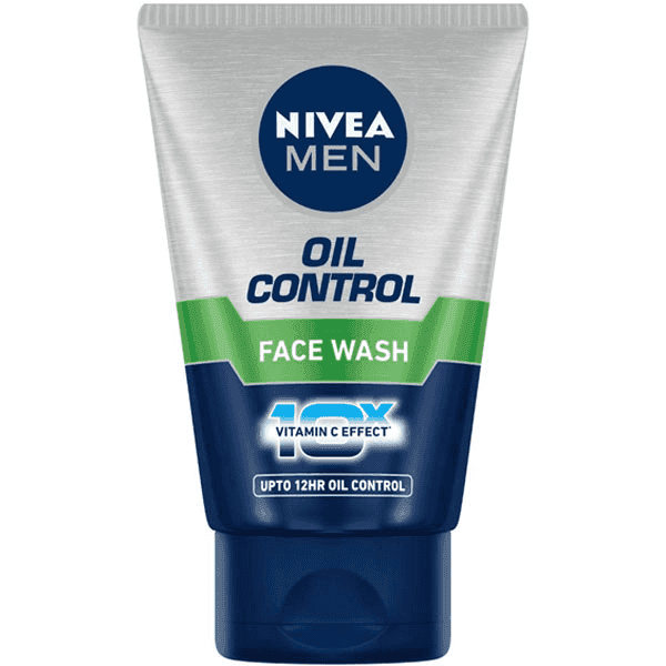 nivea men oil control face wash 100 gm