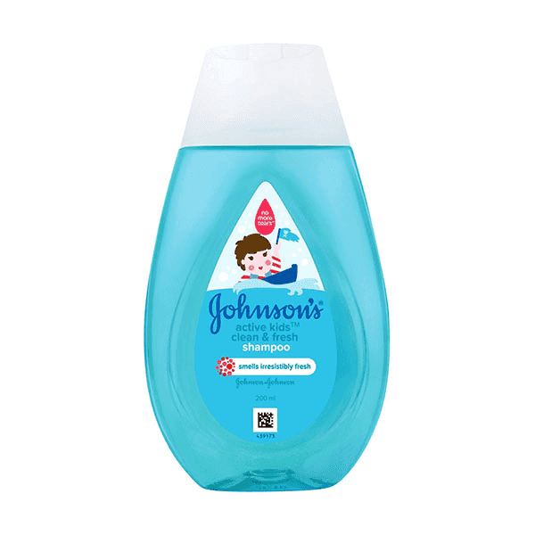 johnson's active kids clean & fresh shampoo 200 ml