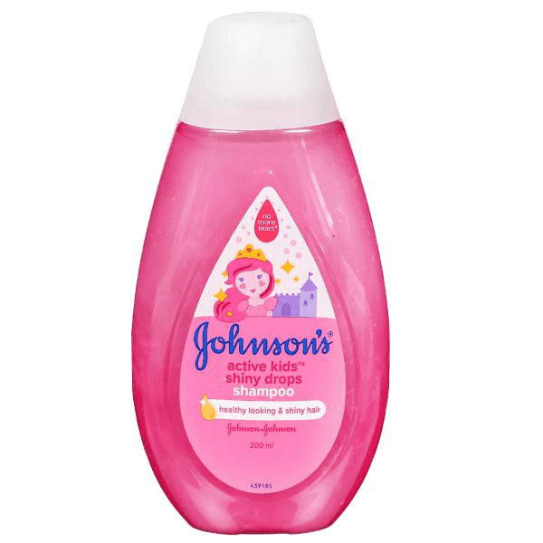 johnson's active kids shiny drops shampoo 200 ml