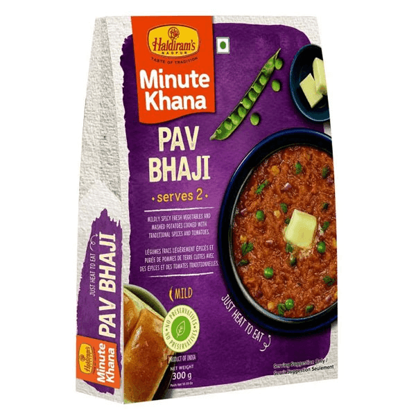 haldiram's pao bhaji 300 gm