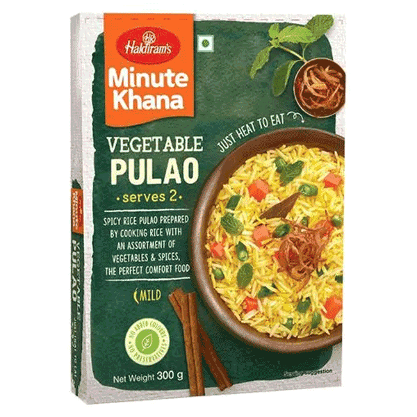 haldiram's vegetable pulao 200 gm