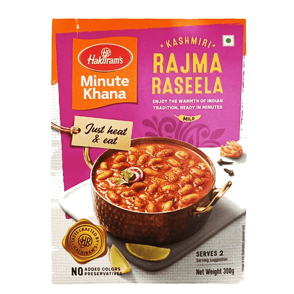haldiram's minute khana kashmiri rajma raseela 300 gm