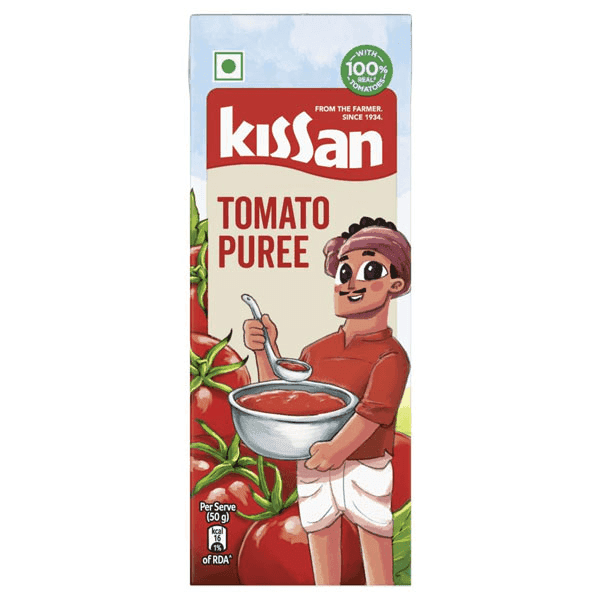 kissan tomato puree 200 gm
