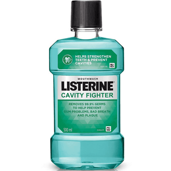 listerine cavity fighter mouthwash 500 ml