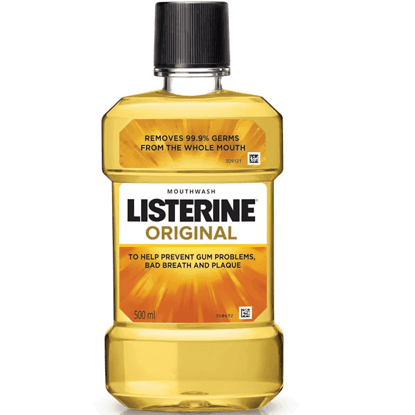 listerine original mouthwash 500 ml