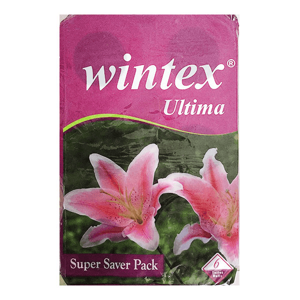 wintex ultima super soft toilet rolls (240 sheets) 6 pack