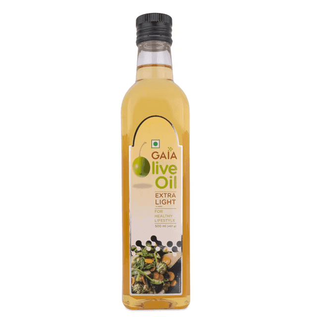 gaia extra light olive oil 500 ml (buy 1 get 1 free)