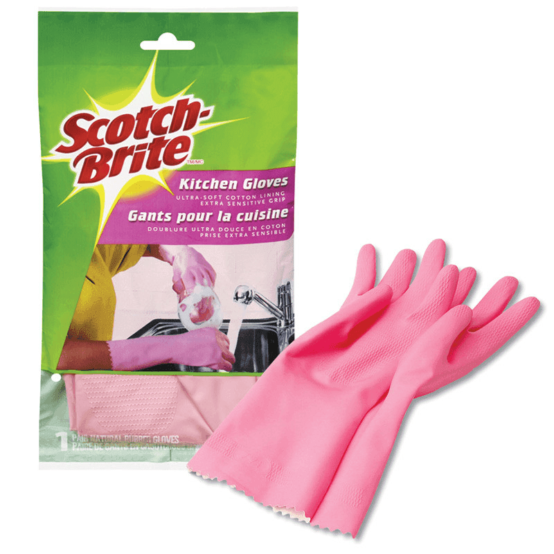 scotch brite kitchen gloves small 2 unit