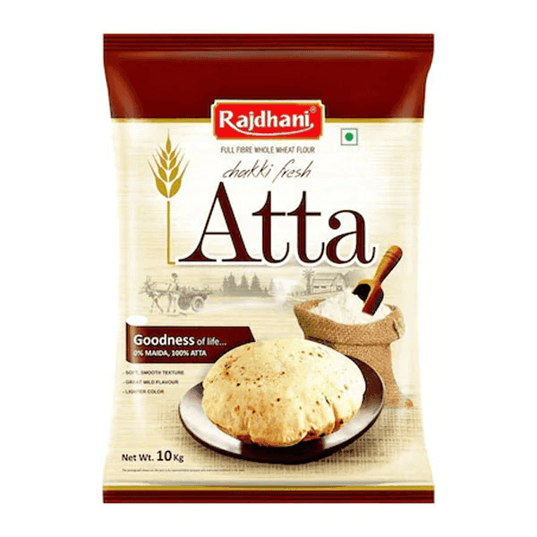 rajdhani chakki atta 10 kg