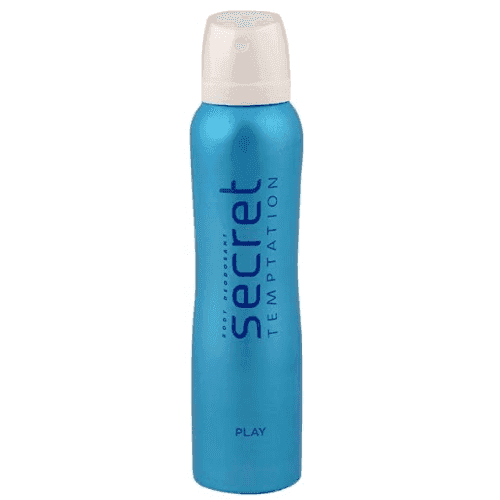 secret temptation play body deodorant 150 ml