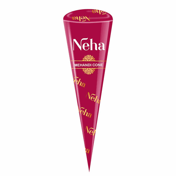 neha pure rajasthani mehandi cone (red color) 1 pc 25 gm