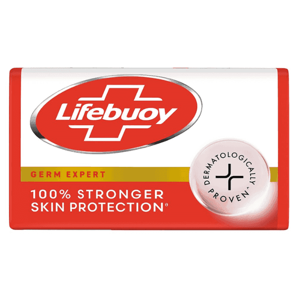 lifebuoy 100% stronger skin protection soap set 5*125 gm