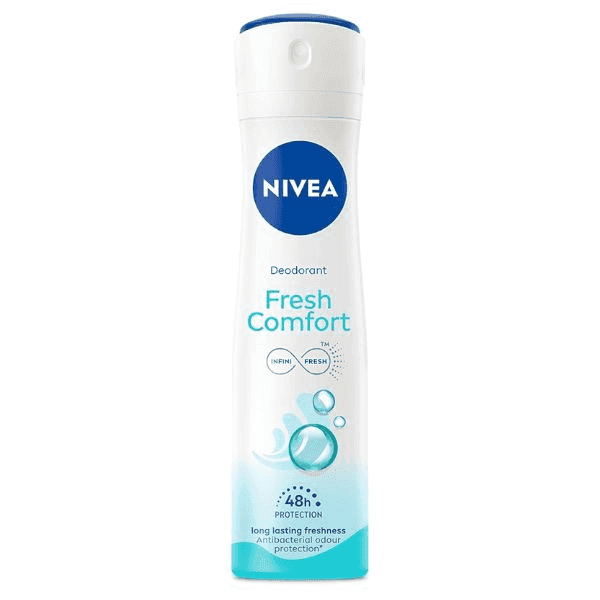 nivea fresh comfort deodorant 150 ml