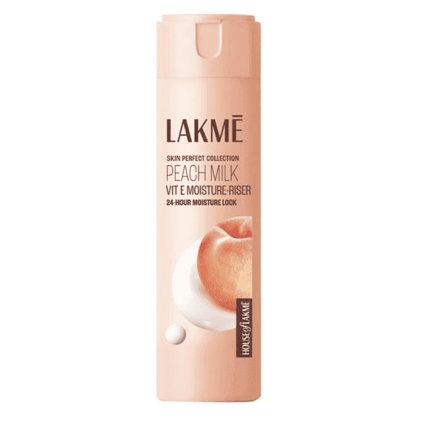lakme peach milk vit e moisture-riser 200 ml