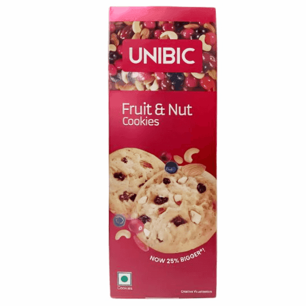 unibic fruit & nut cookies 150 gm